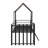 Metal Loft Bed With Roof, Window, Guardrail, Ladder-1566324934