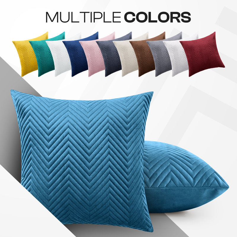 Square Scatter Cushion Cushion Cover, Teal