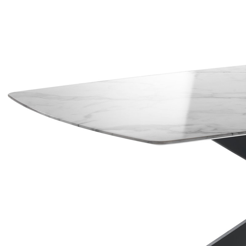 Kissonerga Metal Base Dining Table