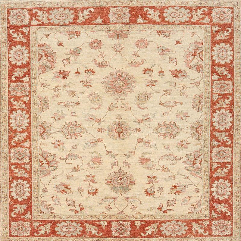 Durfee Oriental Indoor Rug, Round 6'