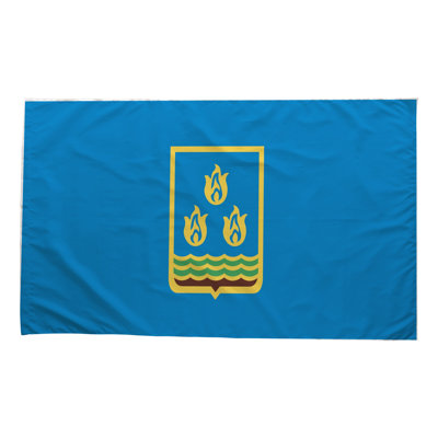 Drapeau de la ville de Bakou — Drapeau extérieur