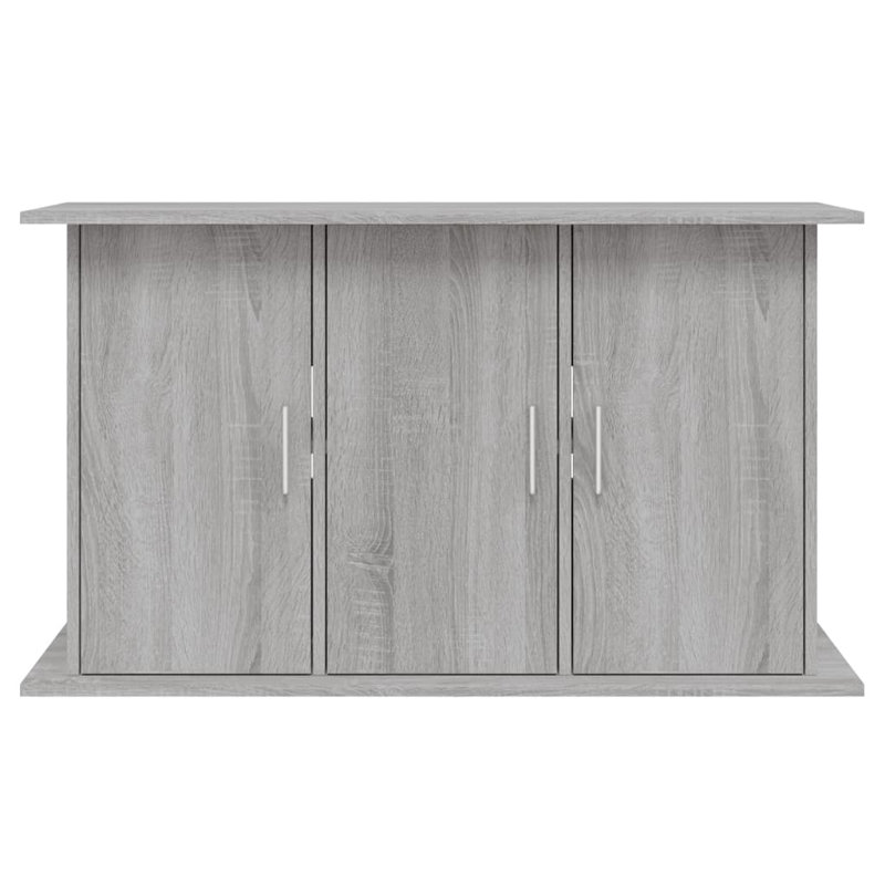 Vidaxl Aquarium Stand High Gloss White 101X41x58 Cm Engineered Wood, Gray Sonoma