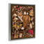 Renard et champignon, art mural encadré sur toile flottante par Renee Thompson-1991966228-1987946460