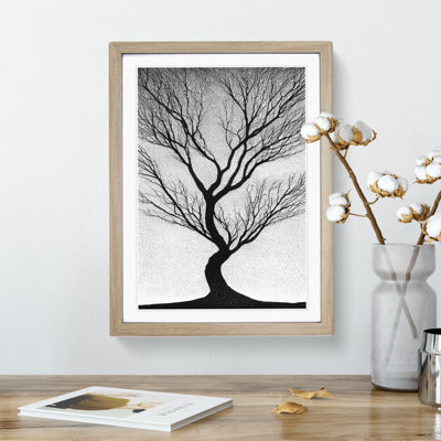 Shadow Of A Tree No.2 - Framed Print