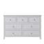 Commode 7 tiroirs en bois massif