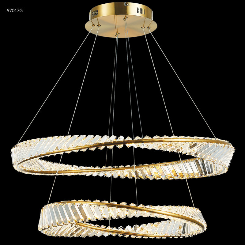 Lustre contemporain à DEL