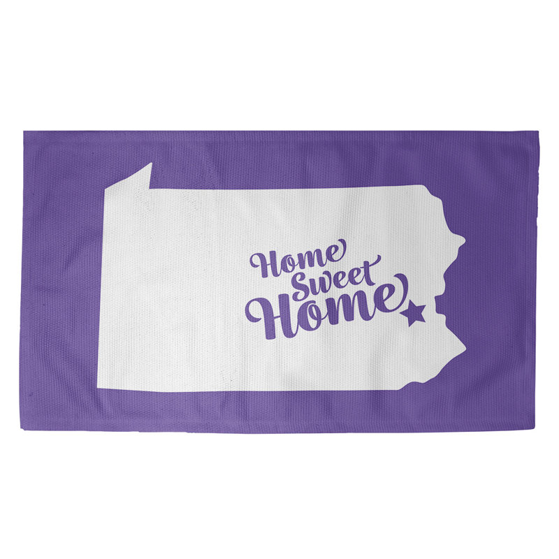 Tapis de zone mauve allentown the home, Rectangle 2 pi x 3 pi