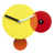 Yellow and red
