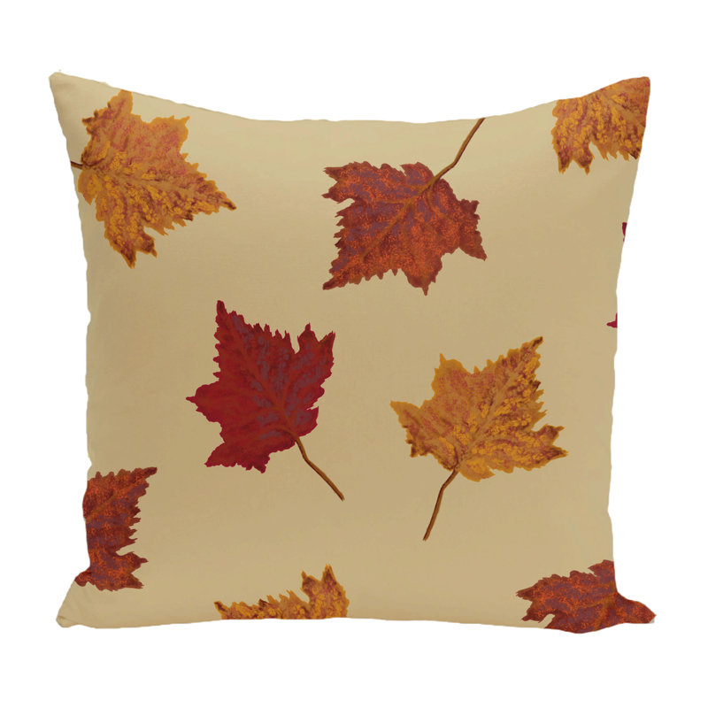  Housse de coussin carré et insert, H 20 po x l 20 po, Or