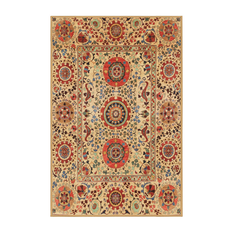 Tapis abstrait moderne 3905, Rectangle de 5 pi x 8 pi