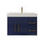 Ensemble de meuble-lavabo simple mural 35,4 "-70381367