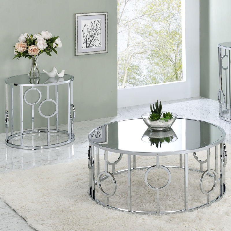 Ensemble de tables basses 2 pièces Chequetta