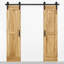 Solid Oak Barn Door Unfinished-112953145