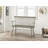 1pc Casual Farmhouse Relaxed Vintage Wood Spindle Back Bench Wooden Chair-1749309884