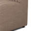Chaise Augustine et demi taupe nomade Crypton