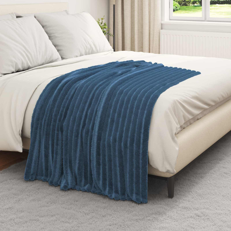 5.1-42 Throw Blanket, Navy Blue, 150cm x 130cm