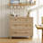 Ariv Farmhouse Kid's Dresser, Baby Dresser for Bedroom with 3 Drawers, Oak-121422373