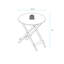 No Assembly Required 100% Solid Wood Round Folding Table