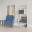 172.7cm H Baptistin Geometric Bookcase-57692662