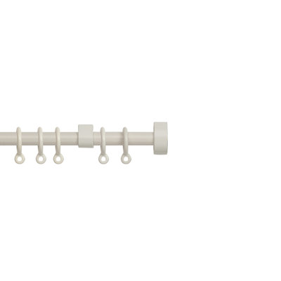 Malysa 280cm 1cm Single Curtain Pole