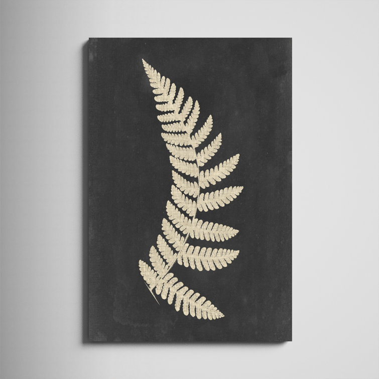 Linen Fern IV Canvas