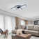 Canace 3-Light RectangleLED Flush Mount Ceiling Light