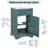20-Inch Bathroom Vanity with Ceramic Sink-41976416
