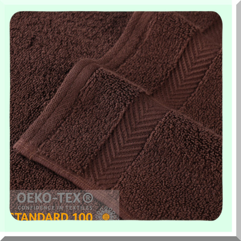 UltraSoft Zero Twist Cotton Towel Set - 6 Piece Premium Collection: 2 Bath Towels, 2 Hand Towels, 2 Washcloths - Super Fluffy, Absorbent, Espresso