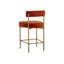 Tabouret de comptoir Seneca - laiton antique - rouille Danny-99277848