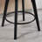 North Fork Swivel Upholstered Counter Stool with Solid Wood Frame-1488497430
