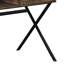 Bureau d'ordinateur, bureau personnel, ordinateur portable, tiroirs de rangement, L 48 po, bureau, métal, stratifié-608837896-608837889