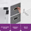 115cm H x 80cm W Cube Bookcase-1074185018