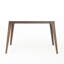 Ensemble de salle à manger 5 pièces 1 table 4 chaises, structure en bois d'hévéa, plateau en faux bois, rétro - élégant pour la cuisine et la salle à manger familiale, noyer et gris clair-307018824