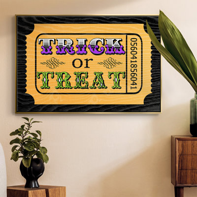 Art textuel sur toile encadrée