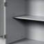 Armoire de rangement de salle de bain avec portes et tiroir, plusieurs espaces de rangement, tablette réglable-2126456690