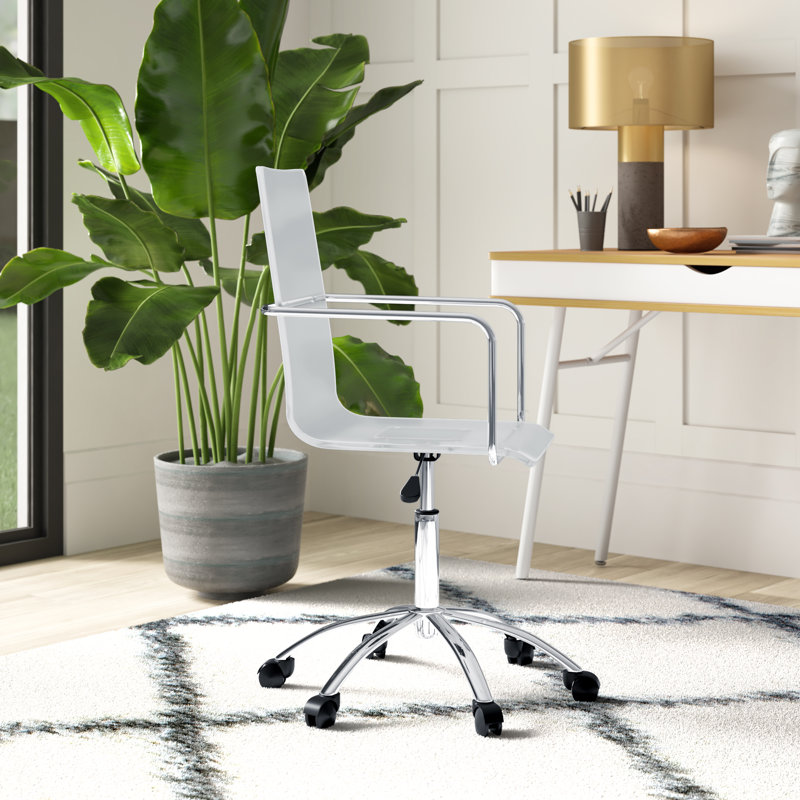 Eklund Task Chair, Clear