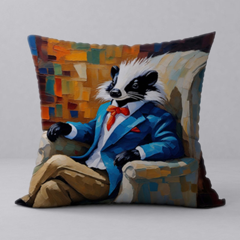 Housse et insert de coussin décoratif en polyester