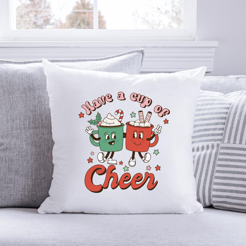 Coussin en polyester Christmas-1_2, 20 po x 20 po