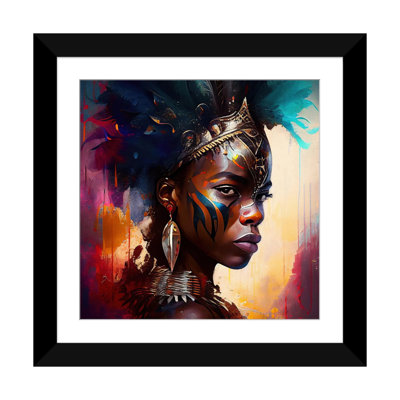 Powerful African Warrior Woman IV