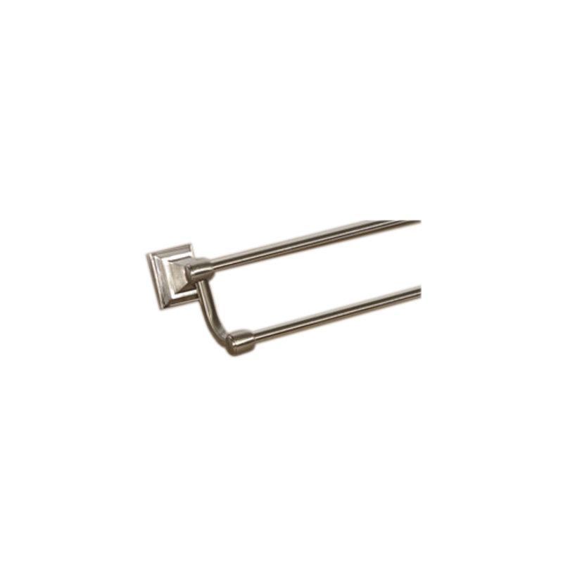 Stratton Bath Double 32" Wall Mounted  Towel Bar, Brushed Satin Nickel