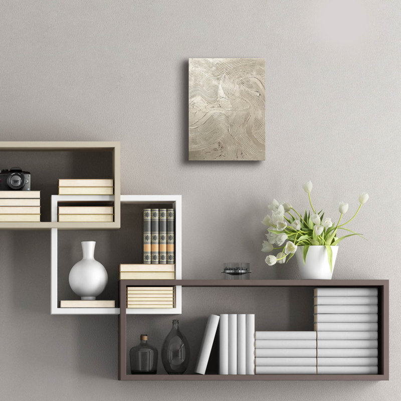  «Metallic» par Design Fabrikken, art mural en verre acrylique, 12 po x 16 po