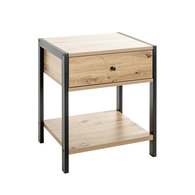 Matthau Side Table with Storage