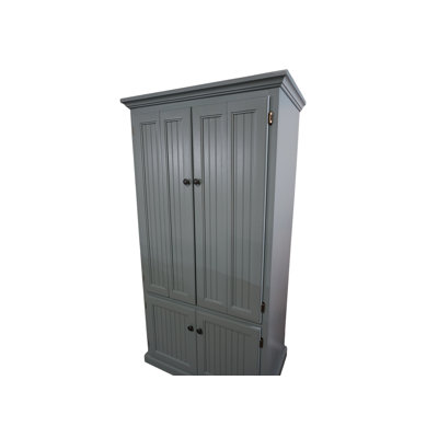 Bureau armoire en bois massif Neasa