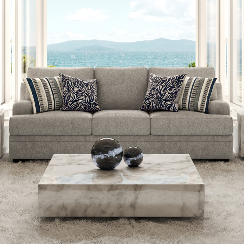 Canapé Steuart Charles of London, Polyester bleu