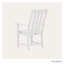 Chaise de salle à manger POLYWOOD-28284662