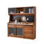 Armoire de cuisine française en bois massif
