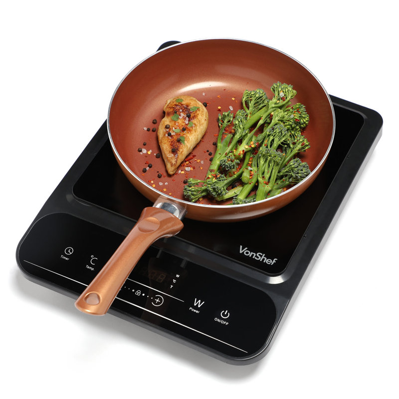 VonShef 2000 Watt Induction Single Burner