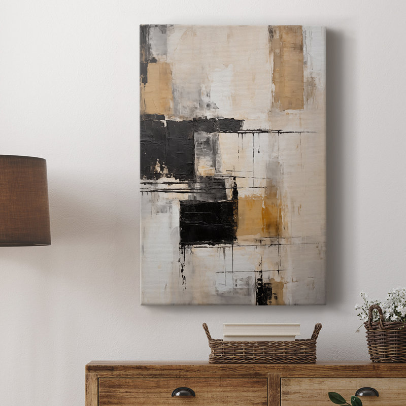 ABSTRACT Series CDI - Gallery Cavas sur mesure, H 48 po x l 32 po