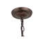 Greenbriar Oak 7 - Light Glass Chandelier