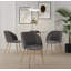 Chaise parsons rembourrée en velours Terrance-344198865-344198864
